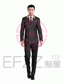 酒店經理職業裝西服261
