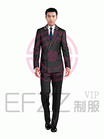 酒店經理職業裝西服265