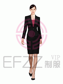 酒店經理職業裝西服290