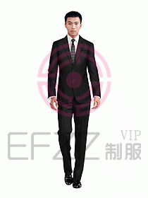 酒店經(jīng)理職業(yè)裝西服294