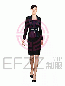 酒店經理職業裝西服295