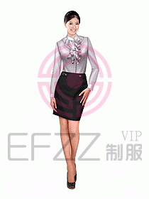 女職業(yè)裝長袖襯衫設(shè)計圖127