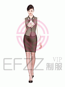 女職業裝馬夾設計圖200