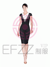 女職業裝夏裝設計圖215