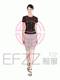 女職業裝夏裝設計圖234