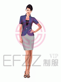 女職業裝夏裝設計圖252