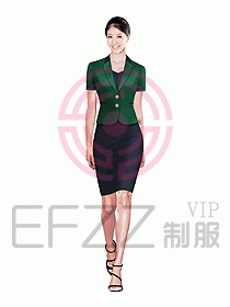 女職業裝夏裝設計圖256