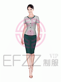 女職業裝夏裝設計圖294