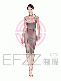 女職業裝夏裝設計圖296