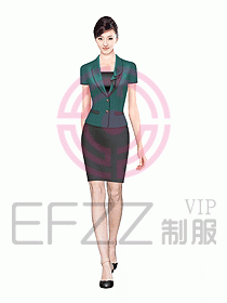 女職業裝夏裝設計圖308