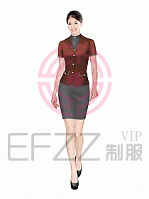 女職業裝夏裝設計圖353
