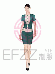 女職業裝夏裝設計圖354