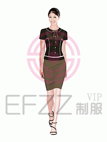 女職業裝夏裝設計圖360