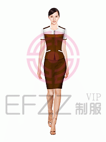 女職業裝夏裝設計圖366