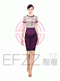 女職業裝夏裝設計圖371