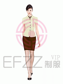 女職業裝夏裝設計圖376