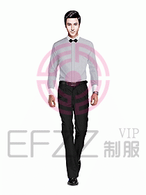 男職業(yè)裝長袖襯衫設計圖170