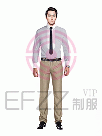 男職業(yè)裝長袖襯衫設計圖180