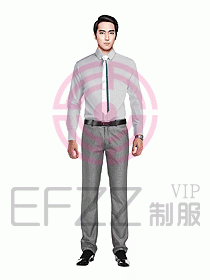 男職業裝長袖襯衫設計圖190