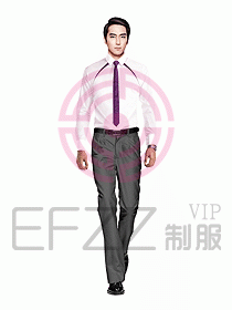 男職業裝長袖襯衫設計圖201