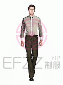 男職業(yè)裝長(zhǎng)袖襯衫設(shè)計(jì)圖258