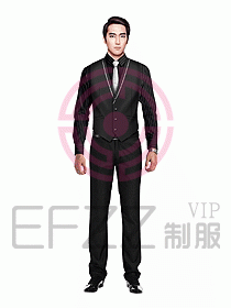 男職業(yè)裝馬夾設(shè)計圖031