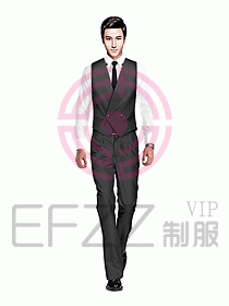 男職業(yè)裝馬夾設(shè)計(jì)圖040