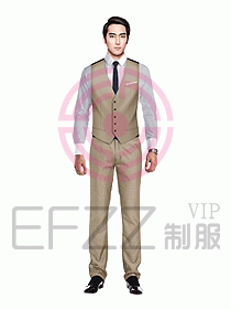 男職業(yè)裝馬夾設(shè)計(jì)圖043