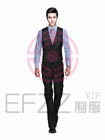 男職業裝馬夾設計圖044