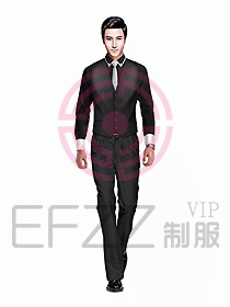 男職業(yè)裝馬夾設(shè)計(jì)圖049