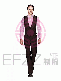 男職業裝馬夾設計圖051