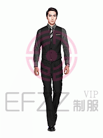 男職業裝馬夾設計圖082