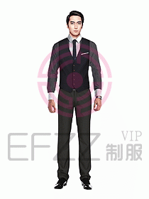 男職業(yè)裝馬夾設(shè)計(jì)圖091