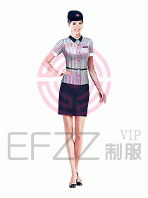 空姐服裝設計效果圖331
