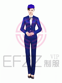 空姐服裝設計效果圖336
