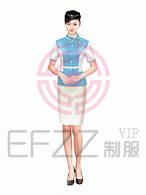 空姐服裝設計效果圖337