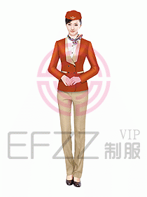 空姐服裝設計效果圖384