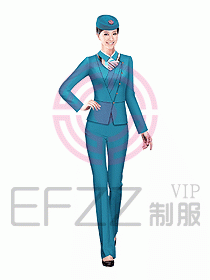 空姐服裝設計效果圖393