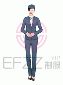 空姐服裝設計效果圖396