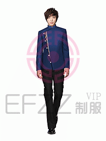 中餐服務(wù)員服裝設(shè)計(jì)效果圖1038