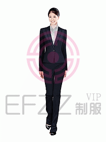女職業裝設計效果圖593