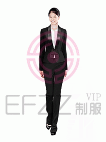 女職業裝設計效果圖595