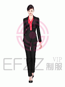 女職業裝設計效果圖612