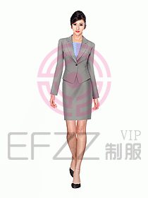 女職業裝設計效果圖624