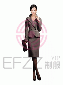 女職業裝設計效果圖625