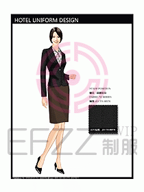 酒店總臺大堂制服設計圖420