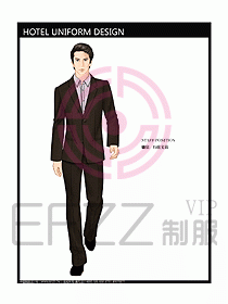 酒店行政管理制服設(shè)計(jì)效果圖304