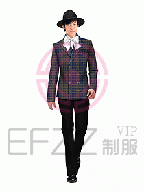 酒店門童制服設計效果圖617