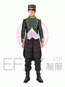 酒店門童制服設計效果圖635