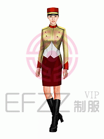 酒店門童制服設(shè)計(jì)效果圖639